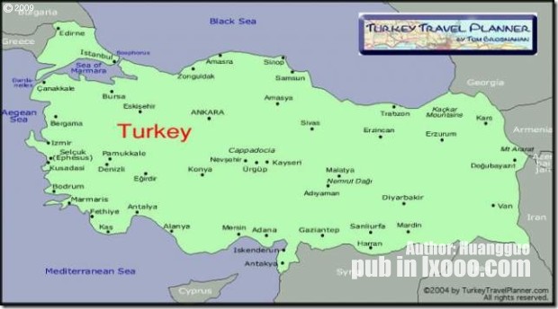 土耳其地图