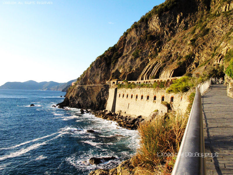 五渔村（Cinque Terre）的Manarola爱的小径